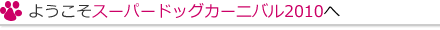 ようこそスーパードッグカーニバルへ